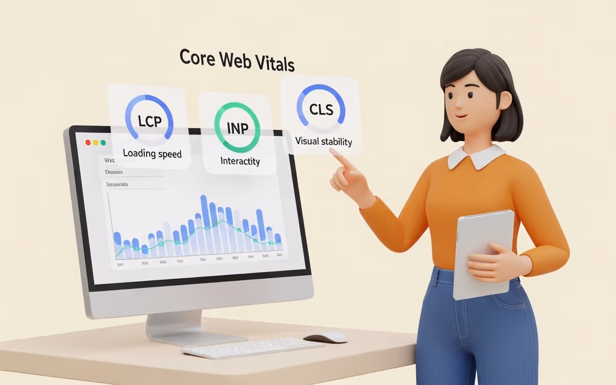 Core Web Vitalsの3つの指標