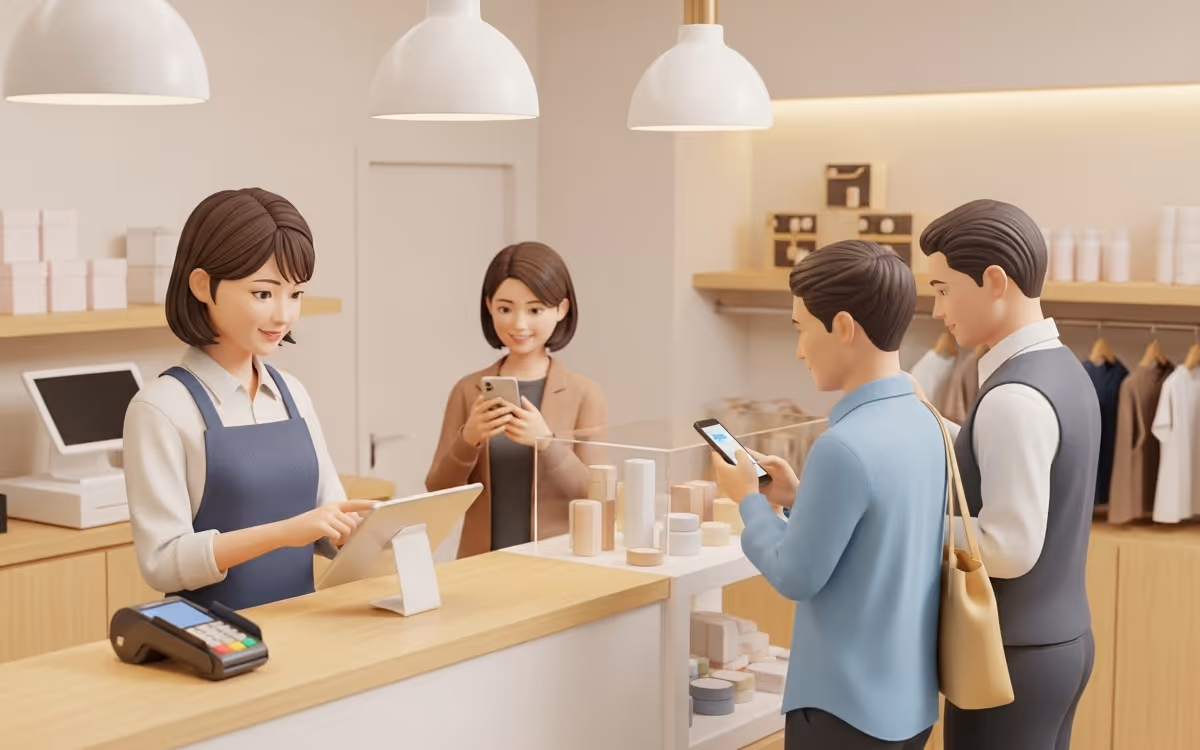 例1：個人商店のDX